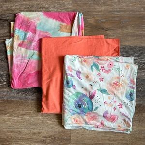 Bundle 3 Copper Pearl Swaddles